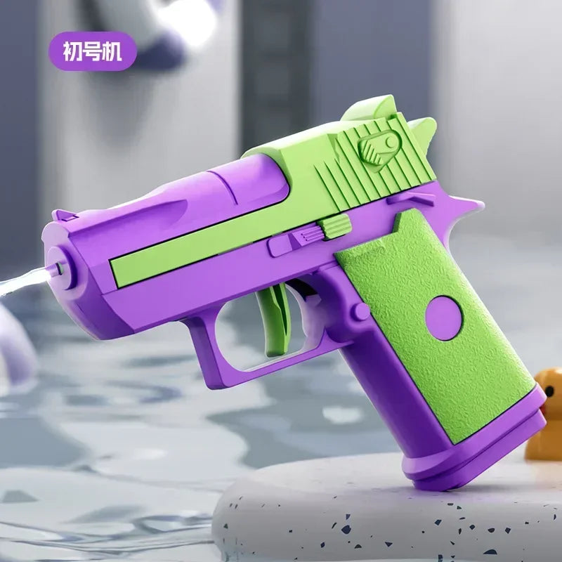 Mini Manual Water Gun | Desert Eagle Pistol Toy for Outdoor Summer Play alternate view