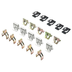 Metal Rivet Car Dashboard Trim Clip Fastener, 20 Pcs