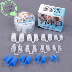 Silicone Anti Snore Nasal Dilators | 4/8 Pack Snoring Aid Nose Clips detail view