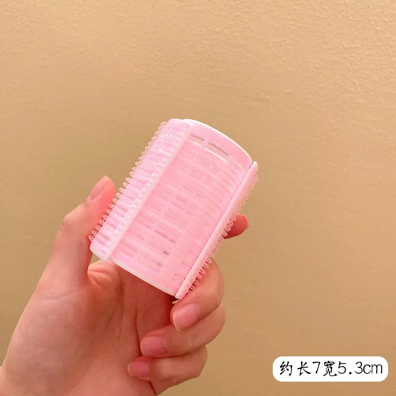 Self-Adhesive Hair Rollers for Curls | Heatless Lazy Hair Curling Tool lifestyle view