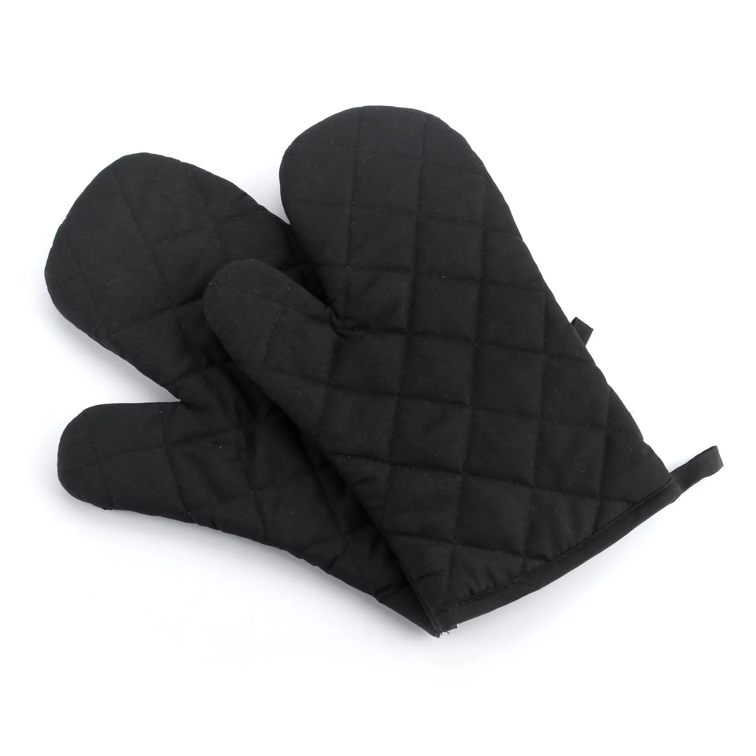 Non Slip Heat Proof Oven Glove | Polyester Cotton Microwave Protector for Baking and BBQ detail view