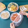 100pcs Disposable Fresh-keeping Film Cover No Odor Household Food Grade Fresh-keeping Bowl Cover PE