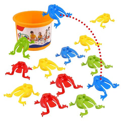 20pcs Jumping Plastic Frog Bounce Fidget Classic Toy kid Stress Relief Toy kid Birthday，Family Party