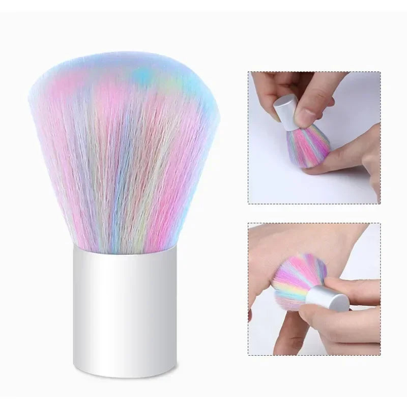 Nail Art Brush Art Dust Brush for Manicure Beauty Brush Blush Powder Brushes Fashion lifestyle view