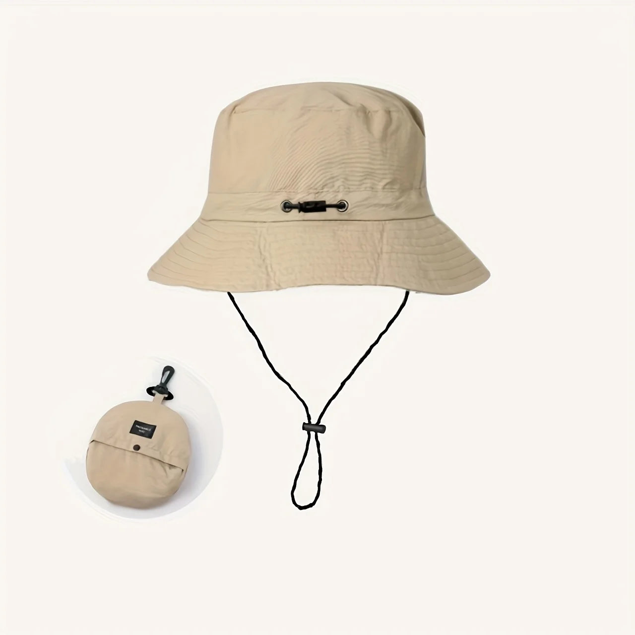 Portable Sun Protection Bucket Hat | UV-Resistant Quick-Dry Fishing Hat alternate view