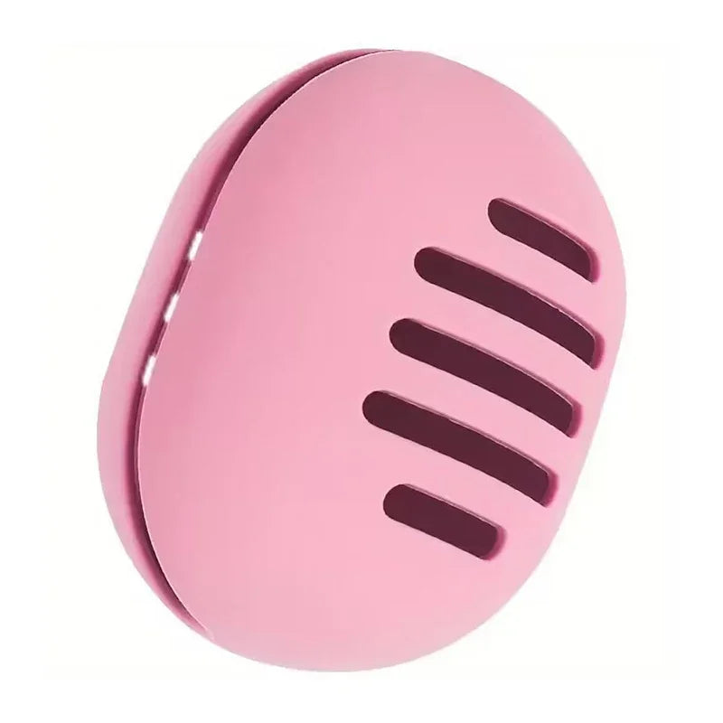 Eco-Friendly Silicone Makeup Sponge Holder | Portable Multi-Hole Storage Case lifestyle view