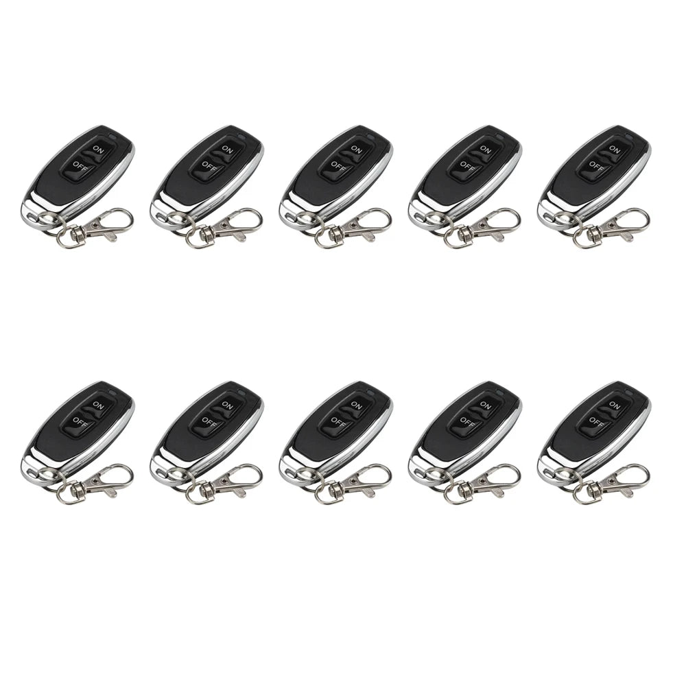 QIACHIP 433MHz Wireless Remote Control Switch Long Range Mini Receiver 3.6V 12V 24V an close-up view