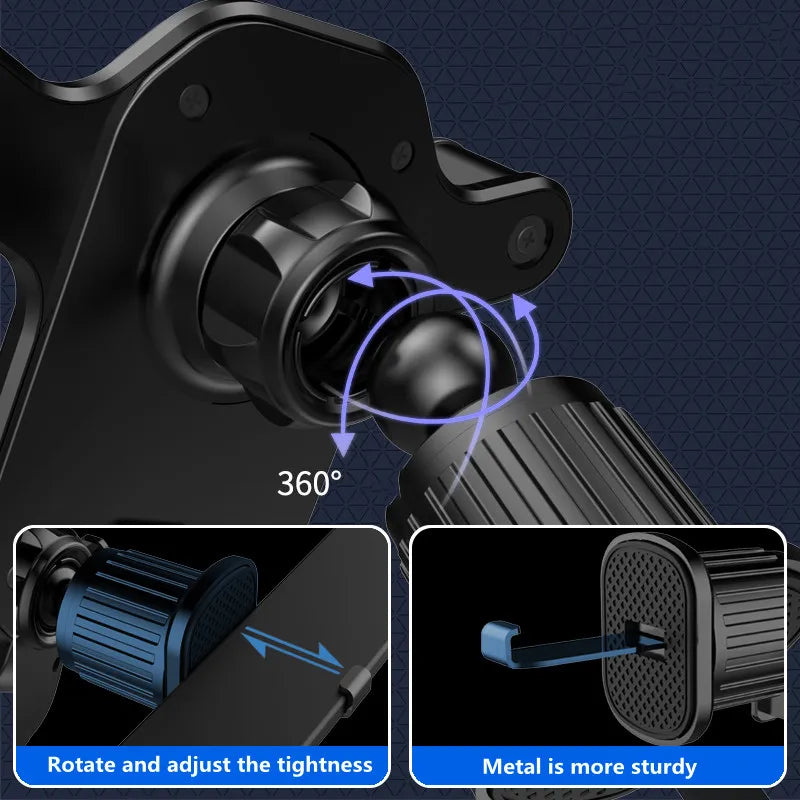 Car Air Vent Phone Holder for 4.7-7 Inch Phones