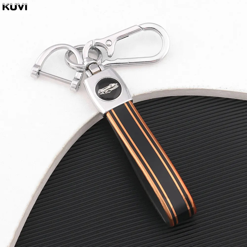 Rotatable TPU Keychain | Durable Car Key Ring Holder for Men and Women close-up view