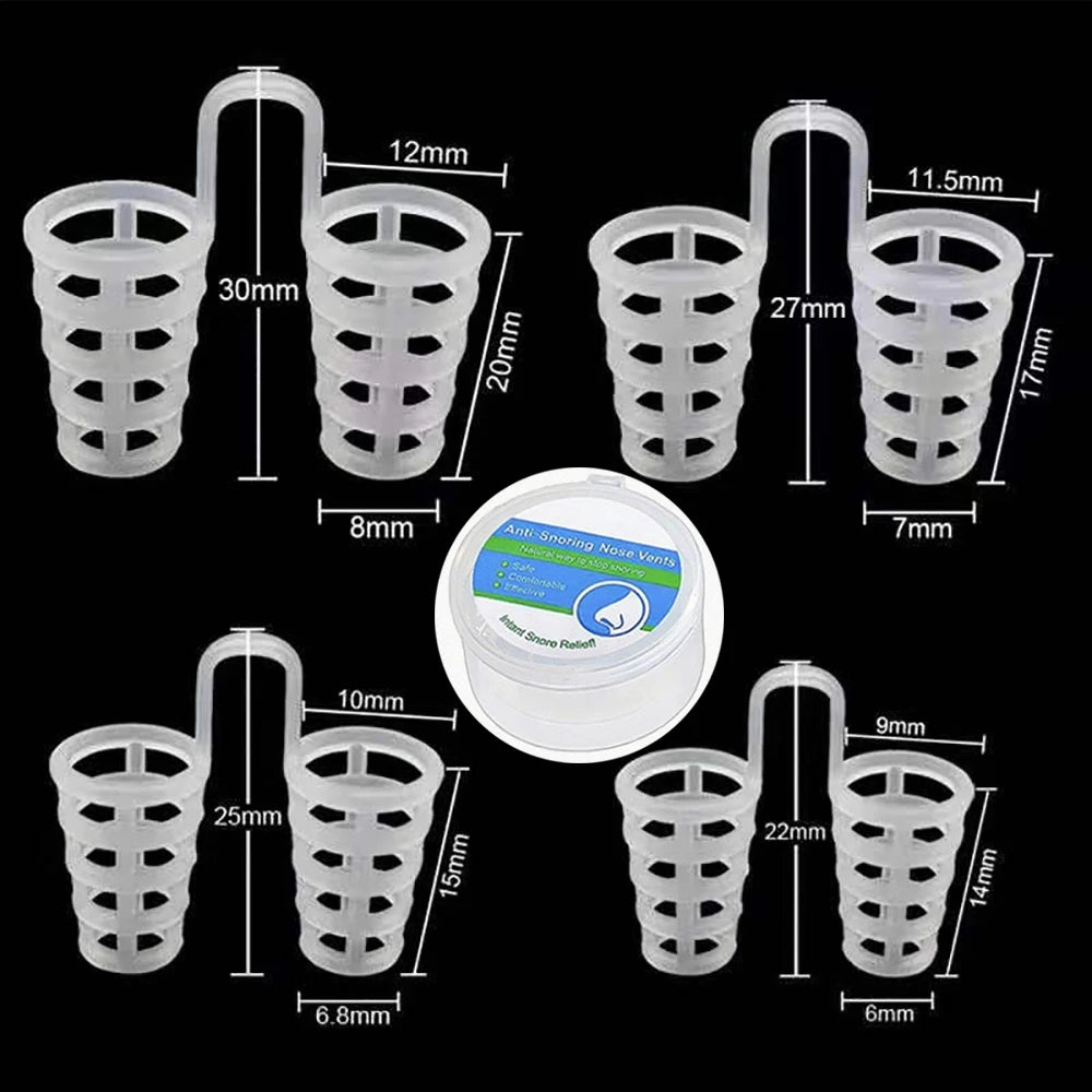 Blue Silicone Anti Snoring Devices | Nasal Dilators for Better Sleep alternate view