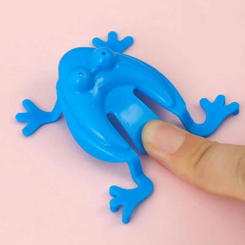 10/20Pcs Jumping Frog Bounce Fidget Toys For Kids Novelty Assorted Stress Reliever To lifestyle view