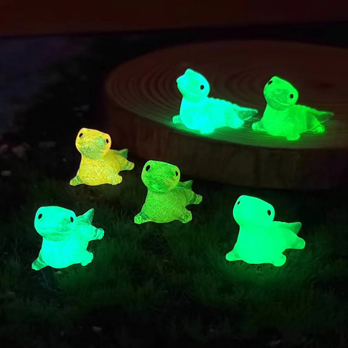 10PCS Mini Lizards Glow At Dark Lizard alternate view