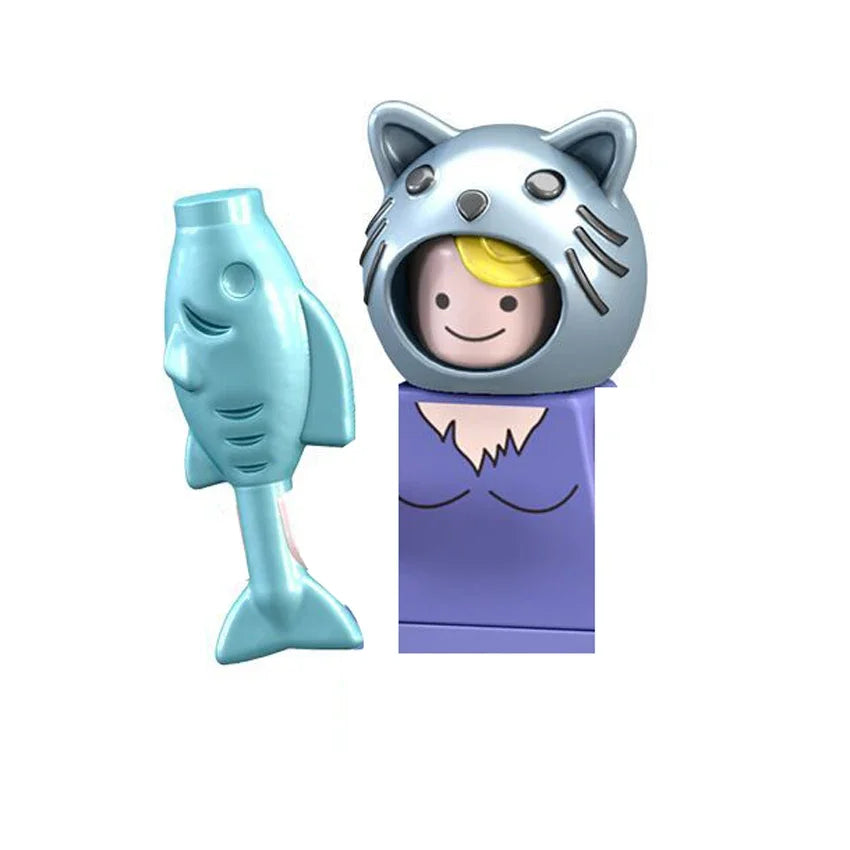 Classic Movie Series Mini 3D Character Model Building Blocks | Micro Block Set close-up view