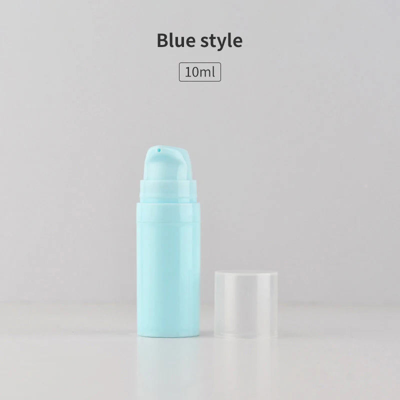 5/10/15ml Empty Airless Pump Bottles Mini Lotion Vacuum Cosmetic Containers Women Make U detail view