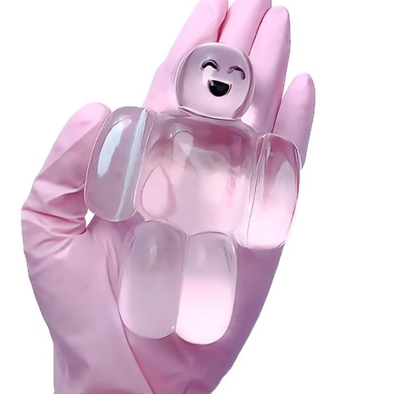 Transparent Jelly Robot Squishy Toy | Soft Slow Rebound Stress Relief Fidget