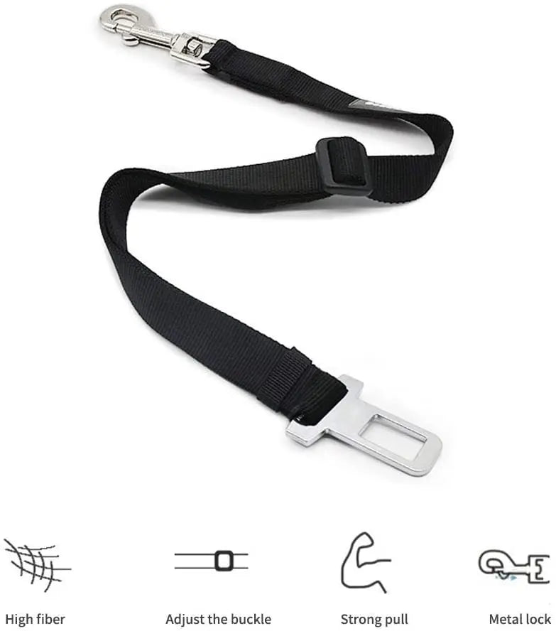 Dog Seat Belt | Quick Release Pet Safety Belt for Car Travel alternate view