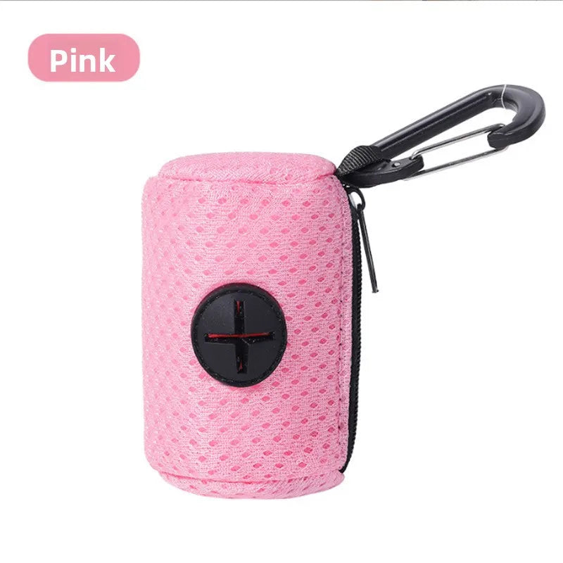 Dog Poop Bag Dispenser Hangingable Dog Poop Bag Holder Poo Bags Dispenser for Dogs Walki detail view