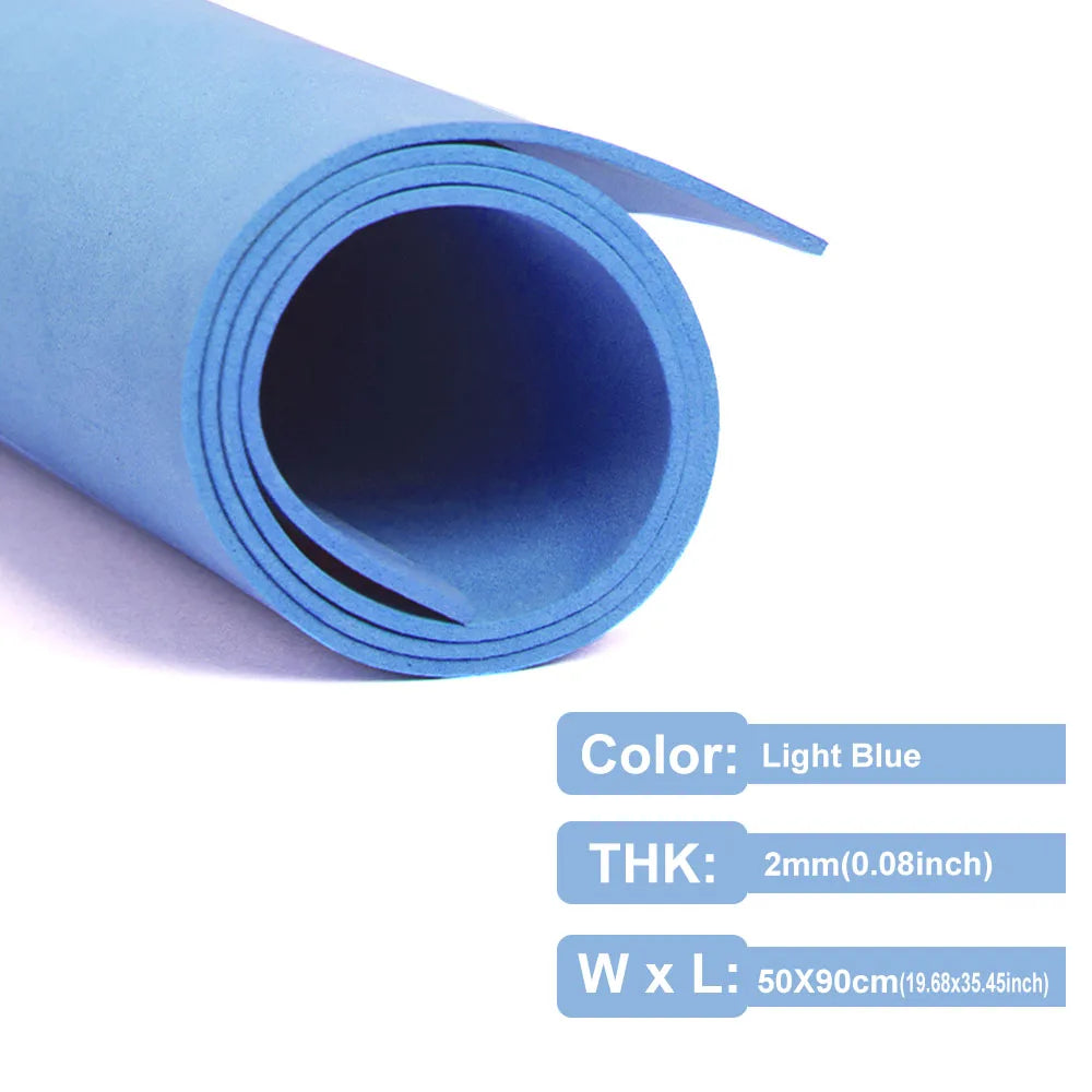2mm Thick Multicolor EVA Foam Paper Sheet | 50x90cm DIY Craft Foam alternate view