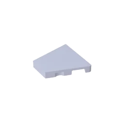 Gobricks GDS-2231 Tile Special 2 x 2 Pentagonal (Right) | Compatible Building Block additional angle