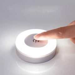 Round Touch Sensor LED Night Light | USB Rechargeable Magnetic Wall Lamp alternate view