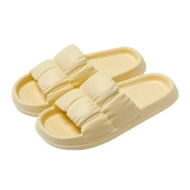 Women Soft Sole Cloud Slippers Thick Platform Indoor Outdoor Beach Sandals Summer EVA lifestyle view