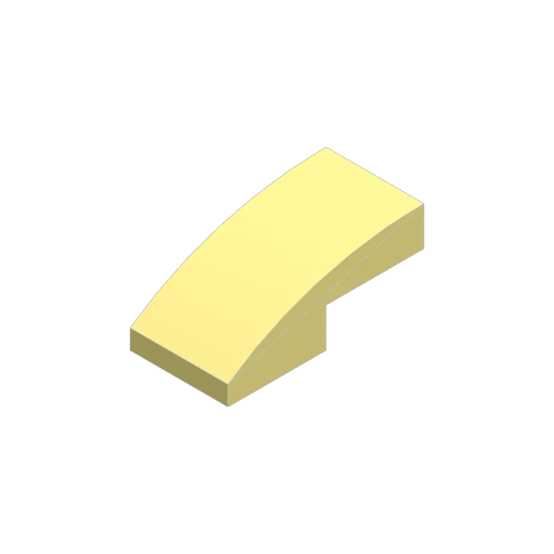 50pcs 11477 Slope Curved 2 x 1 Bricks Bulk | Modular Building Blocks for MOC additional angle