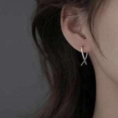 Trendy Jewelry Simply Earrings Unique Geometry Earrings For Women Gift Earings Fashion close-up view