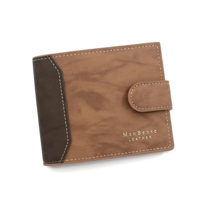 Compact RFID Wallet for Men | Slim PU Leather Card Holder alternate view