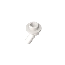 Gobricks GDS-2192 Bar, Angled with Stud on End | Compatible with Lego 65578 Technical alternate view