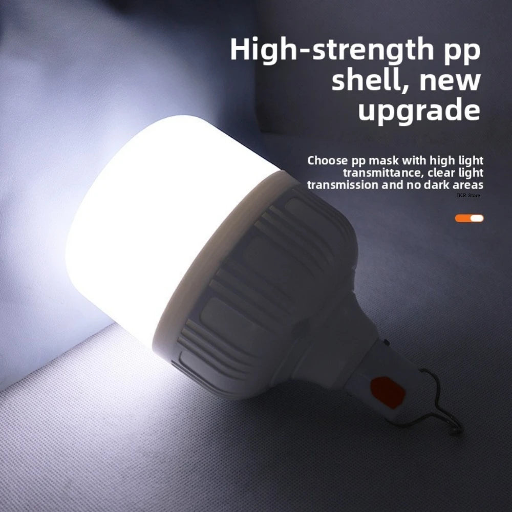 60W Rechargeable LED Camping Lantern | USB Emergency Light close-up view
