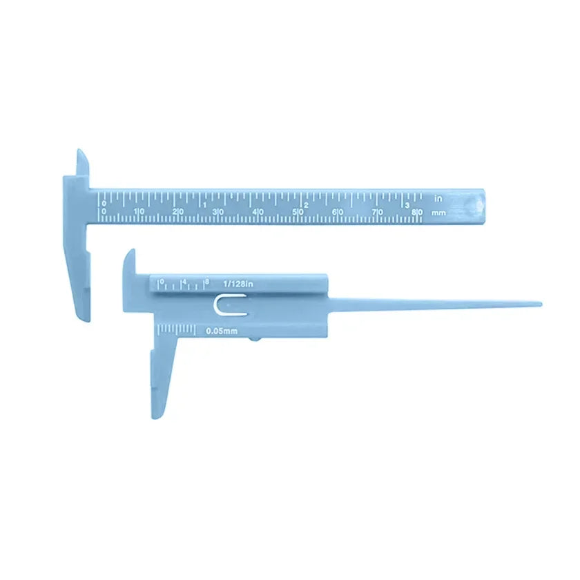 Student Plastic Vernier Caliper 0-80mm | Precision Measuring Tool for Students and DI alternate view