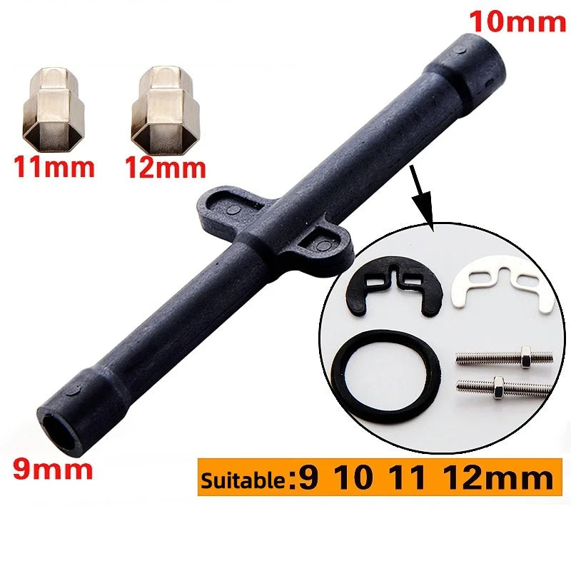 Plumbing Key 9/10/11/12mm Tap Wrench | Sink Faucet Socket Wrench Tool