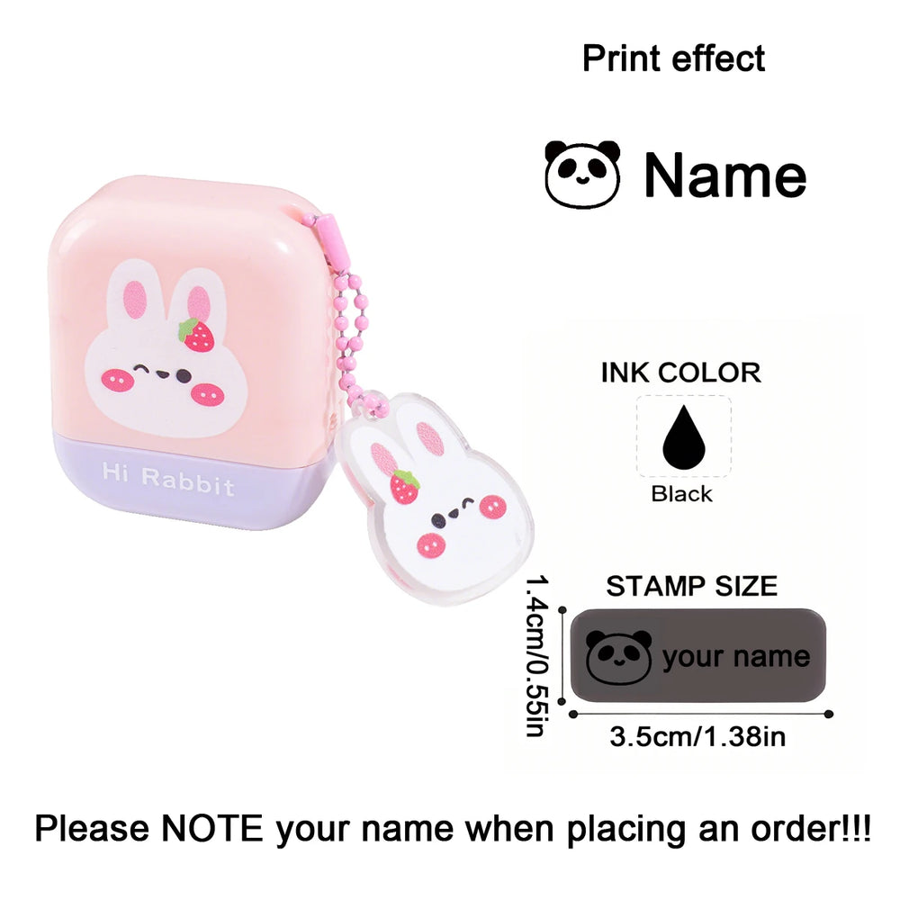 Custom Name Stamp for Clothes and School Uniforms | Personalized Belongings Marker lifestyle view