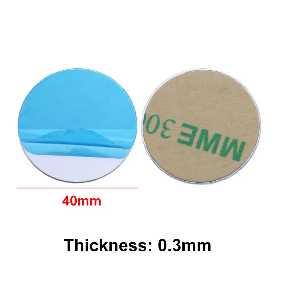 Silver Magnetic Metal Plate for Phone Holder 10 Pcs