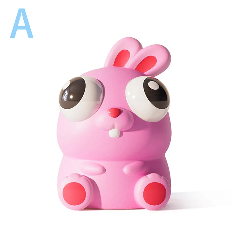 Pop Eye Squeeze Cartoon Animal Sensory Toys Fun Novelty Fidget Stress Relief Anxiety alternate view