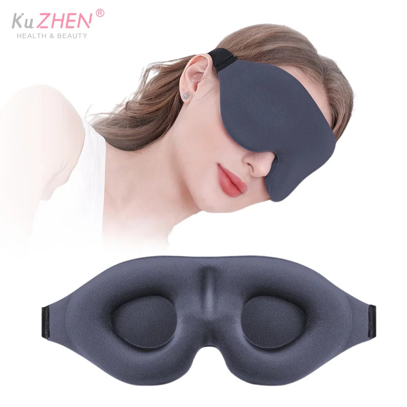 3D Sleeping Eye Mask | Soft Tiredness Relief Blindfold for Unisex lifestyle view