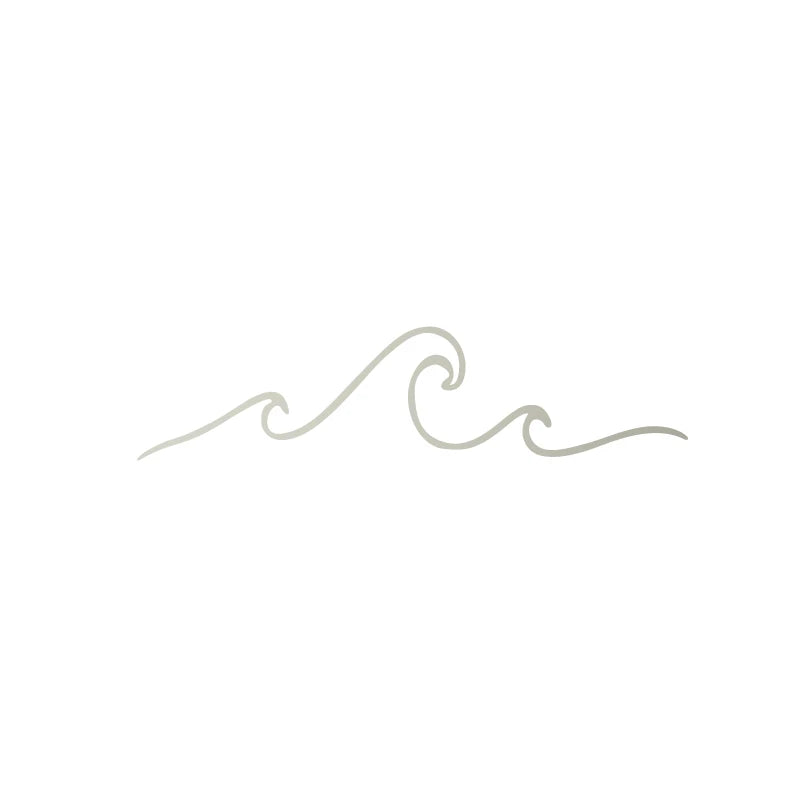 Sunset Over Ocean Scene RV Camper Decal | Beach Sunset Vinyl Sticker for Car Window additional angle