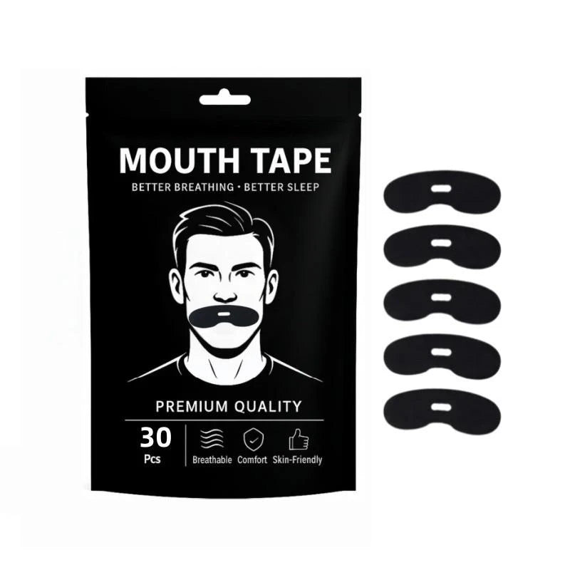 Anti-Snoring Sleep Patches 30 Pack | Nasal Breathing Strips for Better Sleep