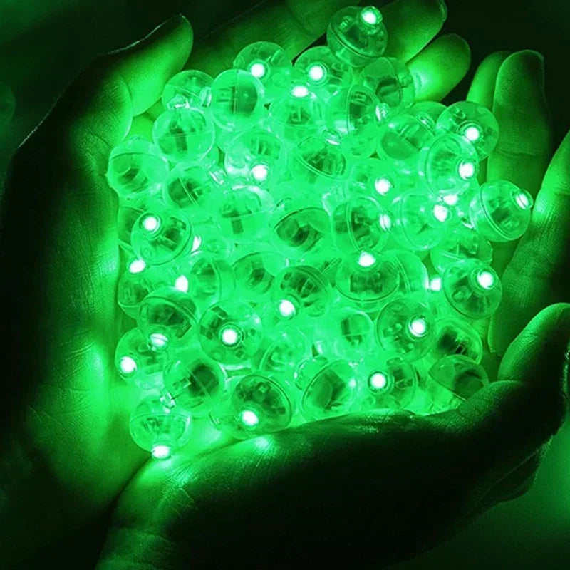 LED Balloon Light Colorful Flashing Luminous Tumbler Ball Lamp Lantern Light Christma alternate view