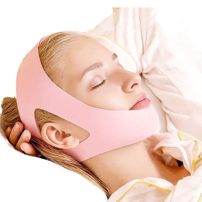 Adjustable Anti-Snoring Chin Strap | Sleep Aid for Men and Women lifestyle view