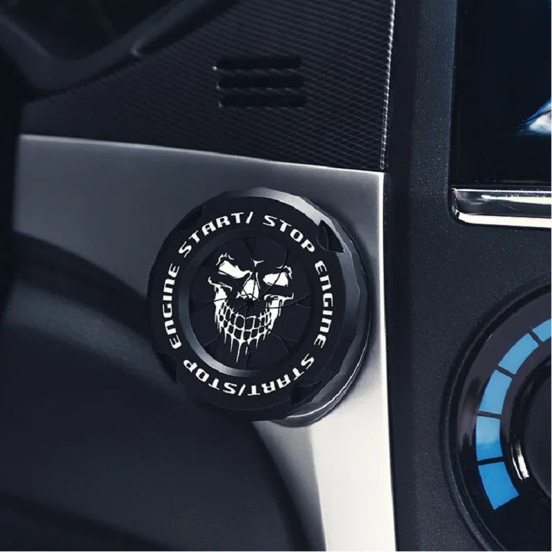 Car Engine start Button Cover Car Interior Decor Engine Ignition Start Switch Protect alternate view