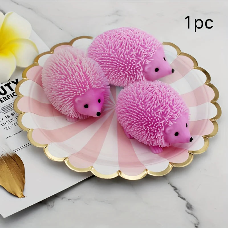 Hedgehog Stress Squeeze Ball | Spiky Sensory Fidget Toy for Anxiety Relief additional angle