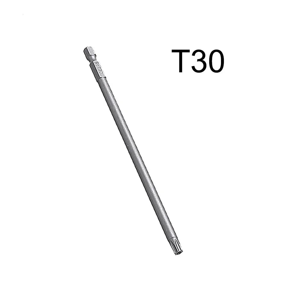 1PC Long 150mm Magnetic Torx Screwdriver Bit | Alloy Steel 1/4 Inch Hex Torx Screw Dri close-up view