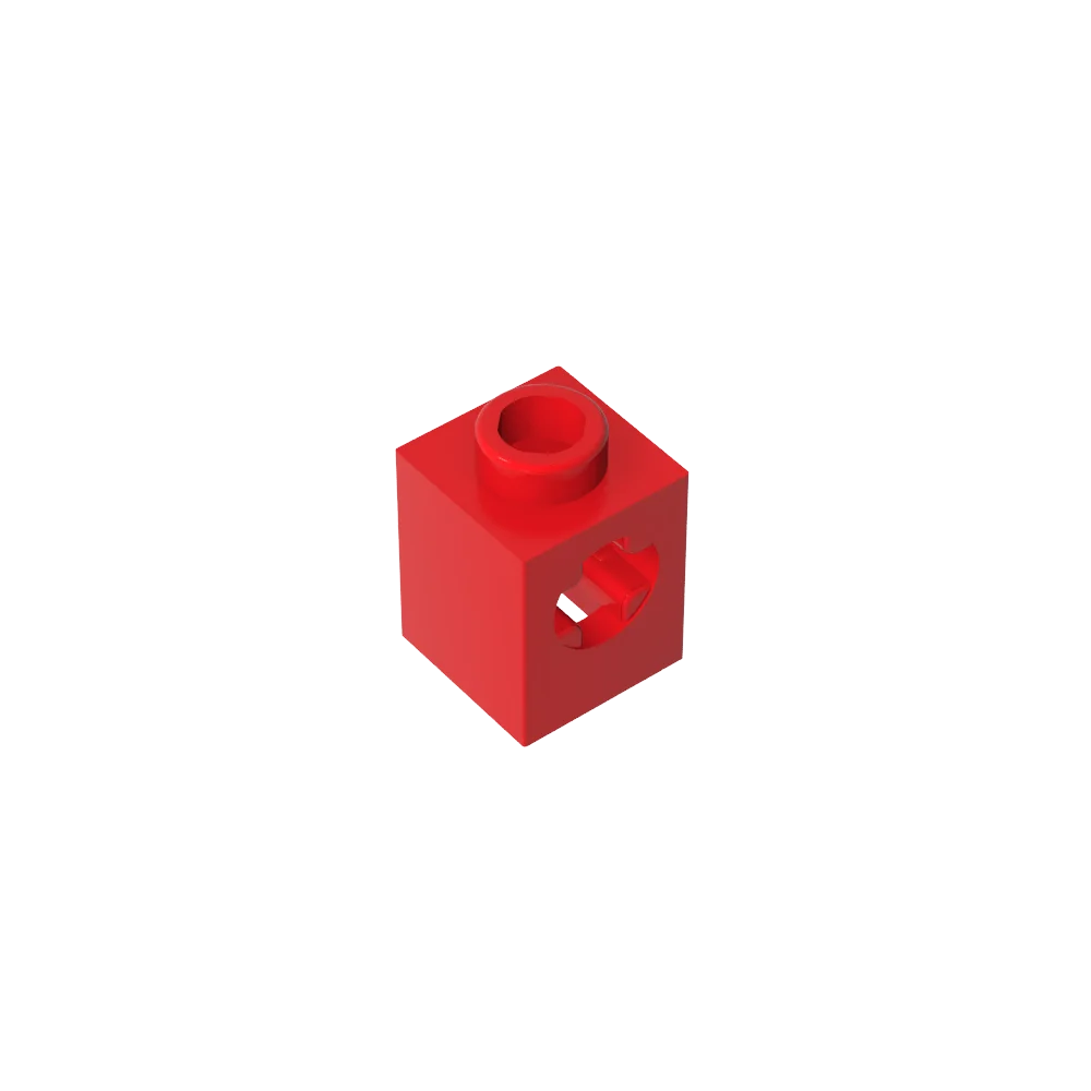 Gobricks GDS-2196 Technical Brick 1 x 1 with Axle Hole | Building Block for Lego detail view