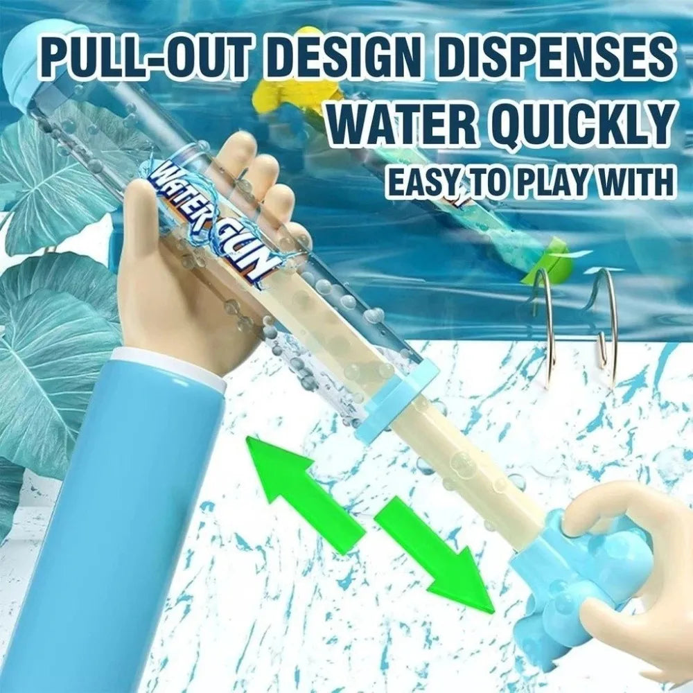 Romantic Pull-Back Water Gun Fireworks Spray Water Outdoor Splash Games Interactive W lifestyle view