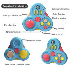 10 in 1 Fidget Pad | Antistress Fidget Toy Pack for Autism and ADHD detail view