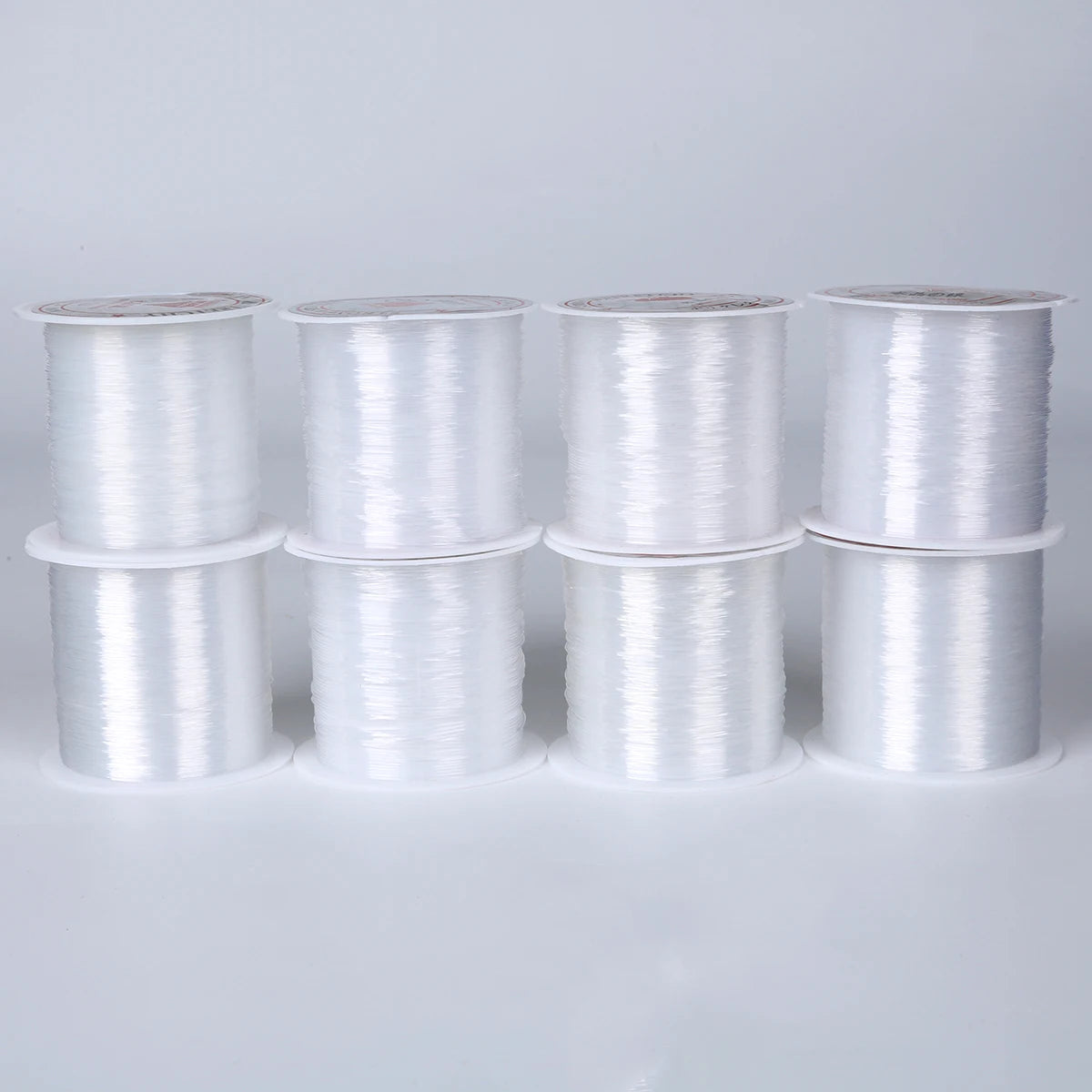 0.2/0.25/0.3/0.35/0.4/0.45/0.5/0.6mm 1 Roll Fish Line Wire Clear Non-stretch Strong additional angle