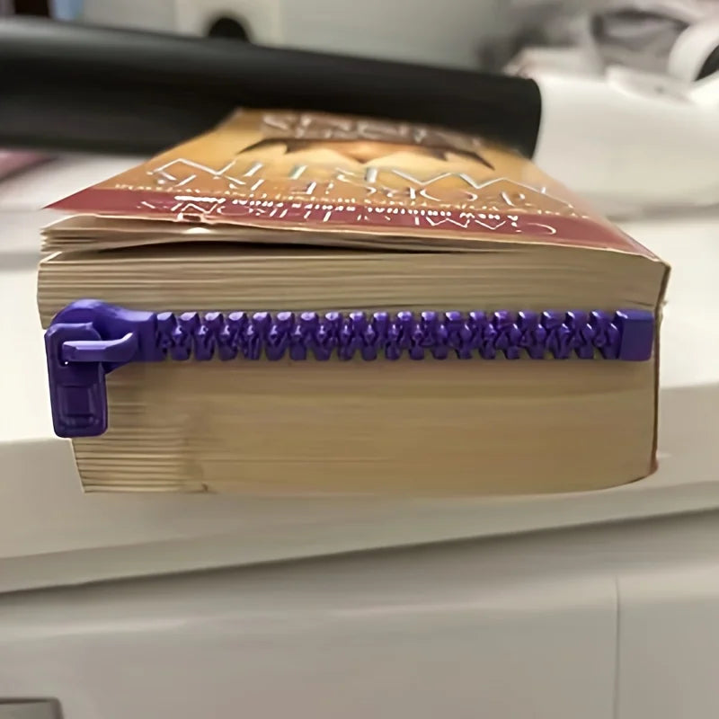 3D Printed Zipper Bookmark for Books, E-Readers, Diaries, Office Use and Gift for Boo alternate view