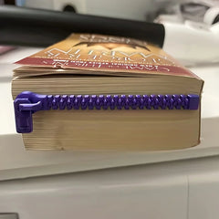 3D Printed Zipper Bookmark for Books, E-Readers, Diaries, Office Use and Gift for Boo alternate view