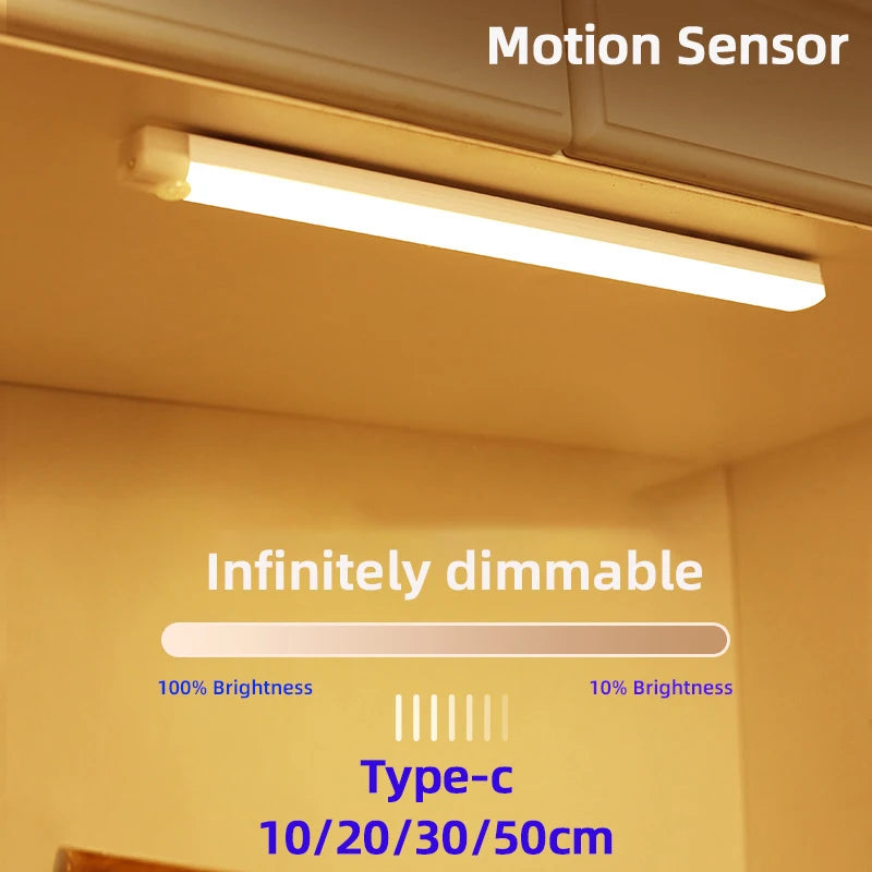 Motion Sensor Lamp Night Light Wireless LED USB lifestyle view